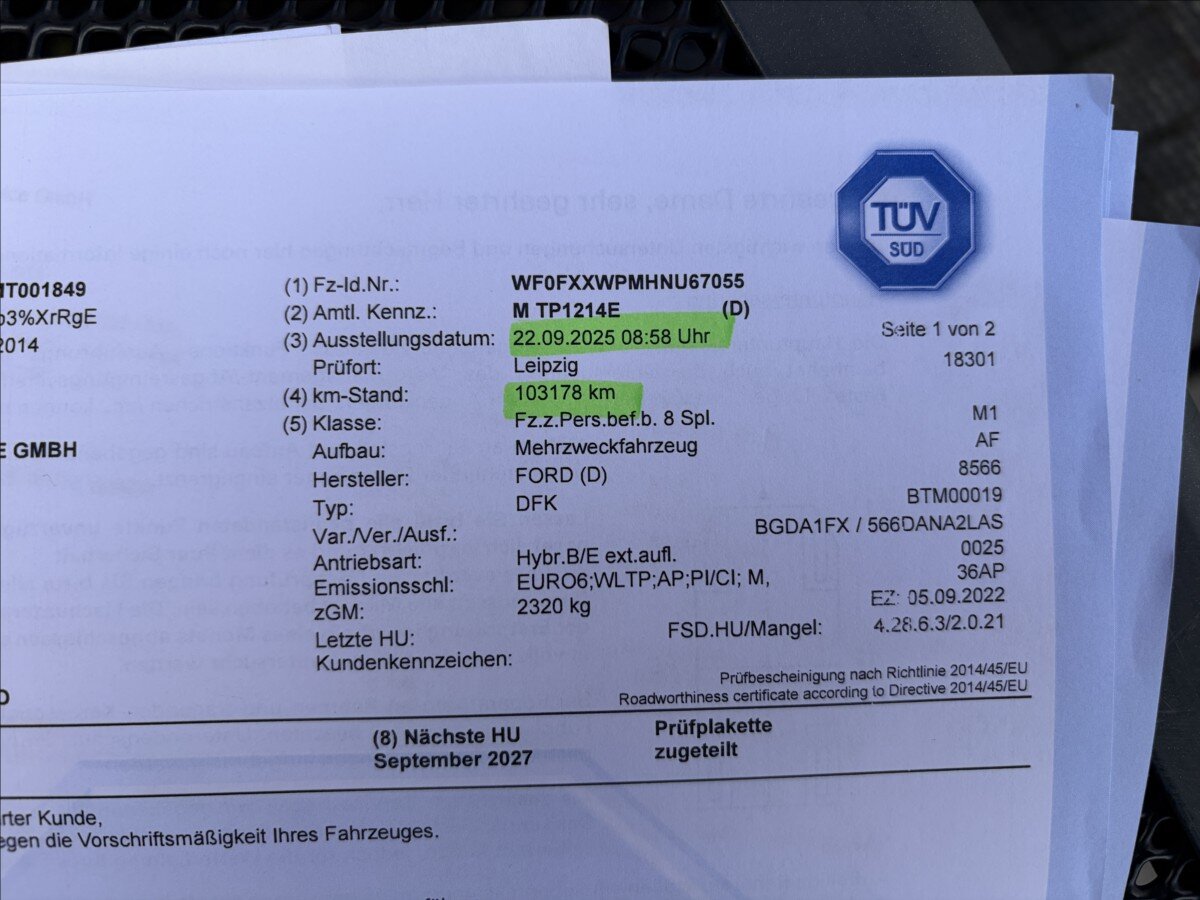 Ford Kuga SUV / Terénní 2,5 l 165 kw