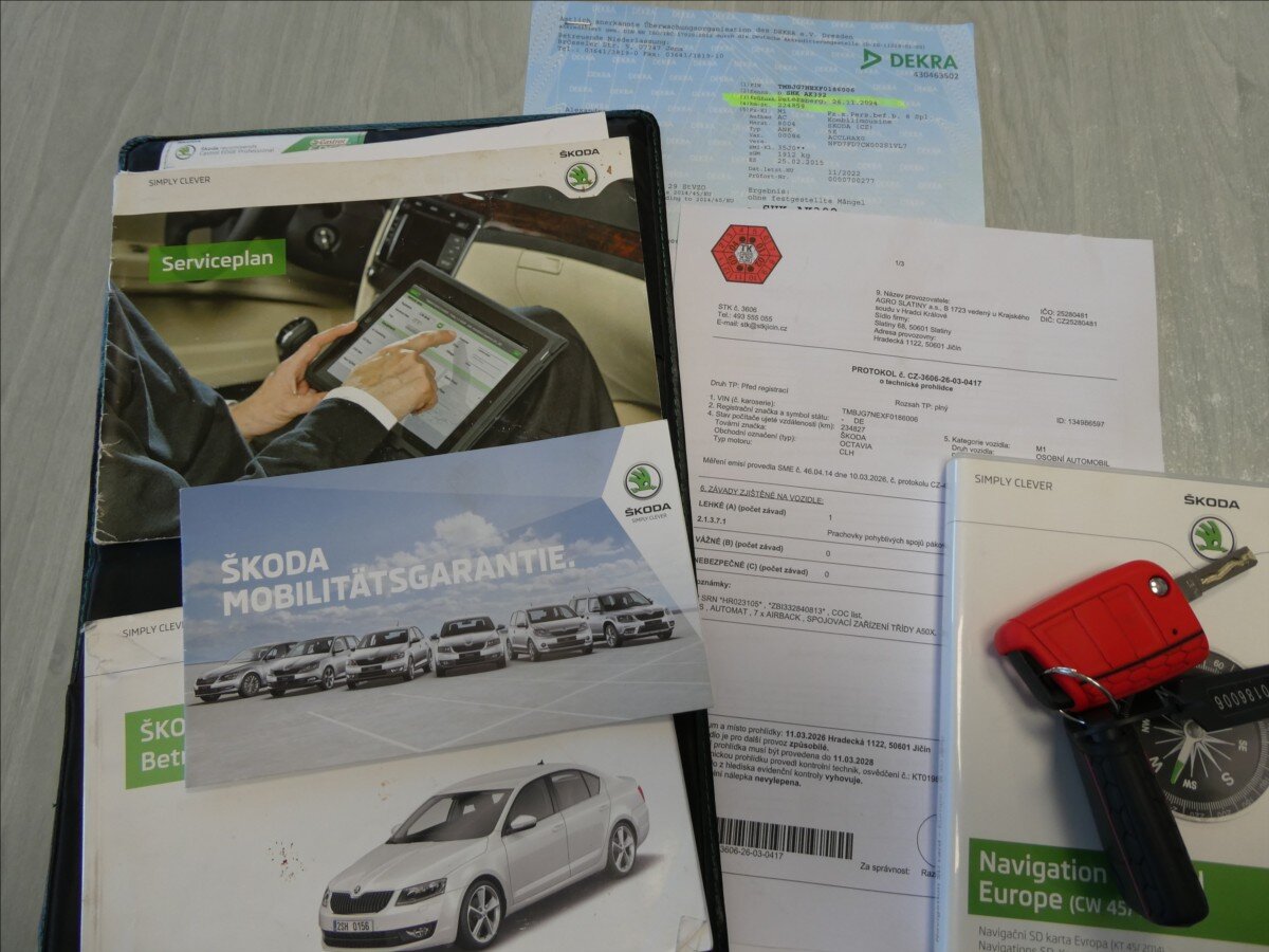 Škoda Octavia Kombi 1,6 l 77 kw