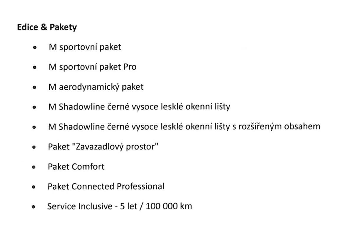 BMW X7 SUV / Terénní 3,0 l 250 kw