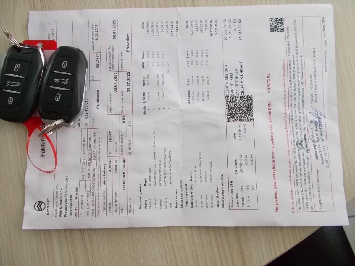 Citroën C4 Picasso MPV 1,2 l 81 kw