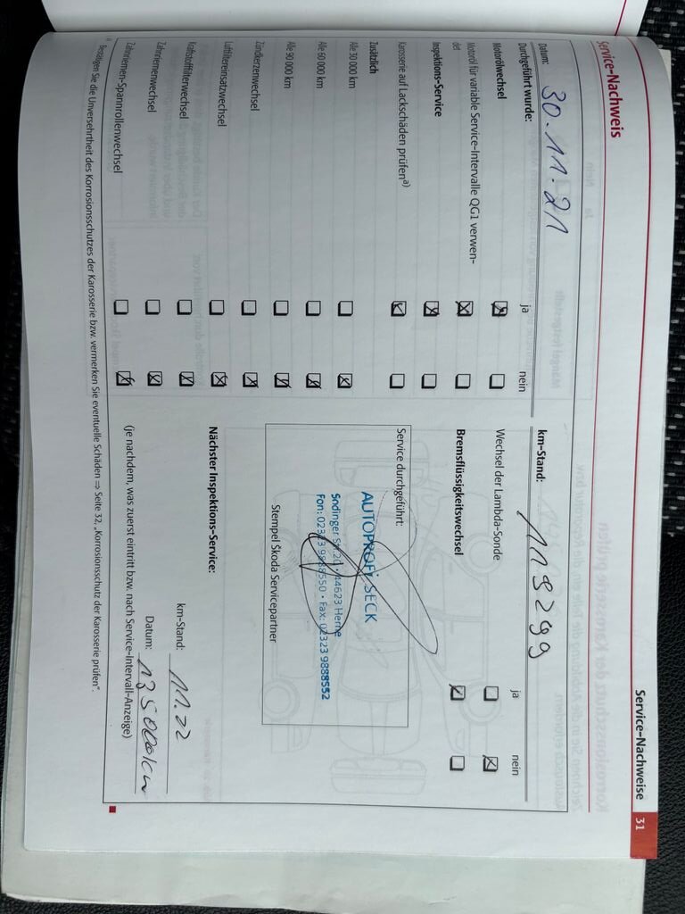 Škoda Octavia Kombi 1,4 l 90 kw