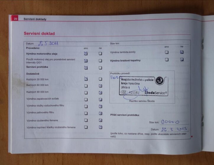 Škoda Octavia Kombi 1,6 l 75 kw