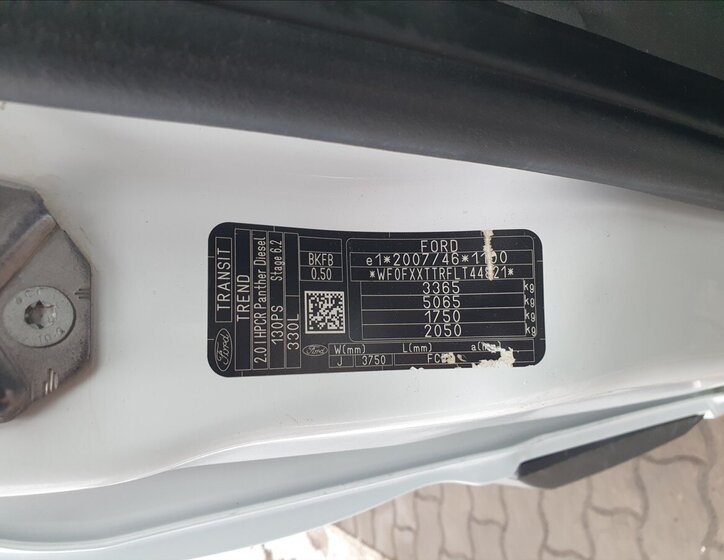 Ford Transit Ostatní 2,0 l 96 kw