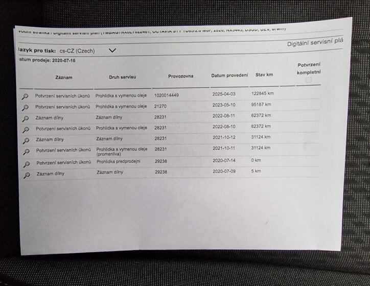 Škoda Octavia Liftback 2,0 l 85 kw