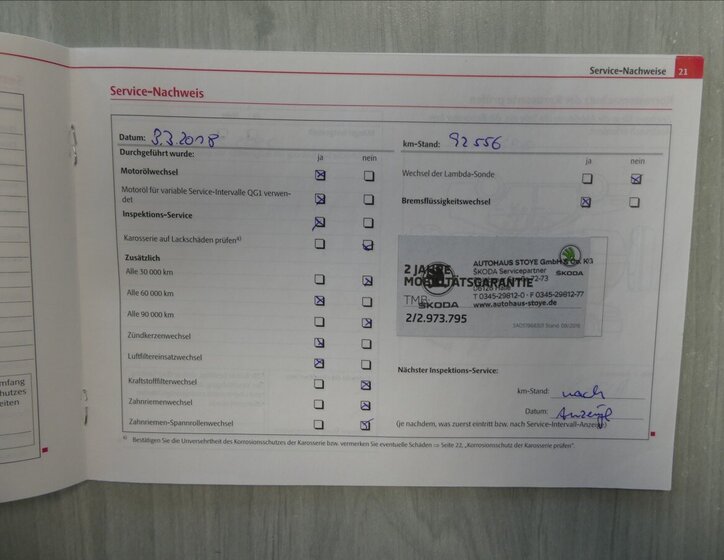 Škoda Octavia Kombi 1,4 l 90 kw