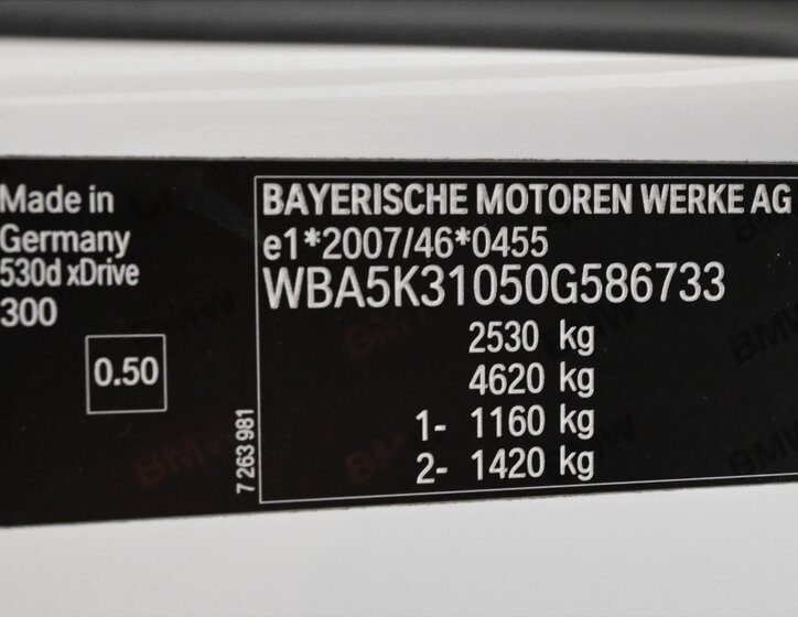 BMW Řada 5 Kombi 3,0 l 190 kw