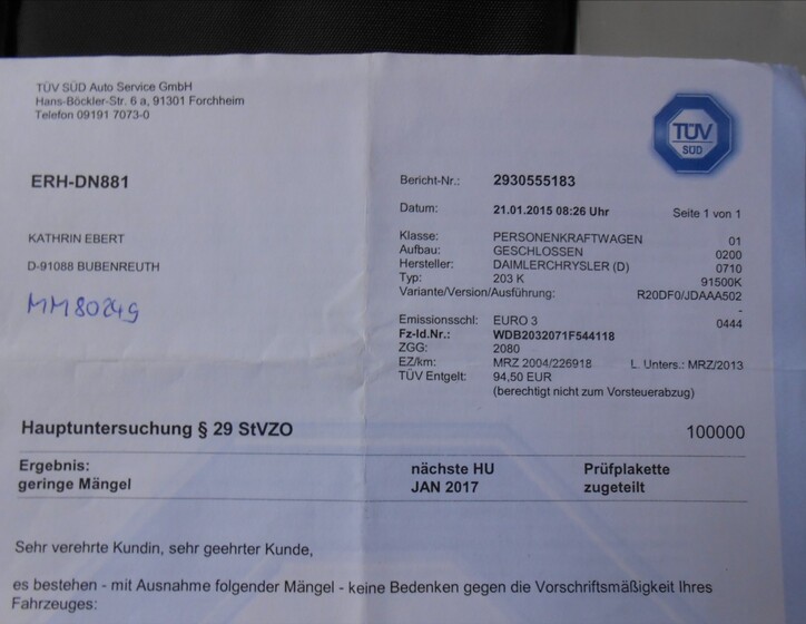 Mercedes-Benz Třídy C 32