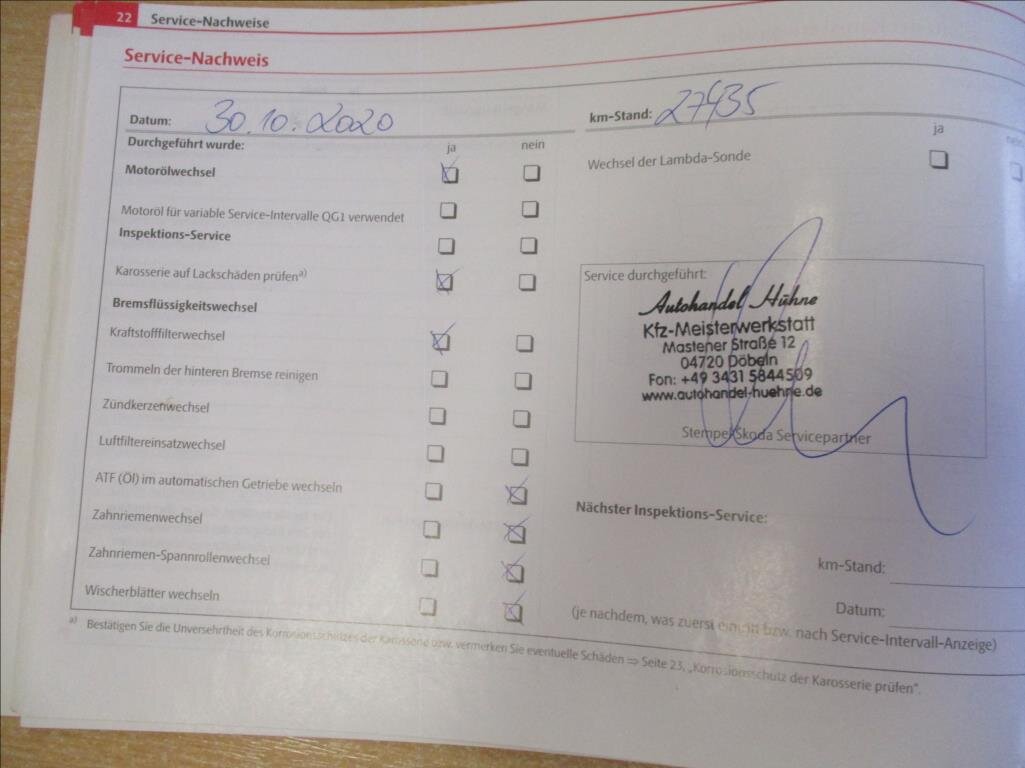 Škoda Fabia Kombi 1,2 l 77 kw