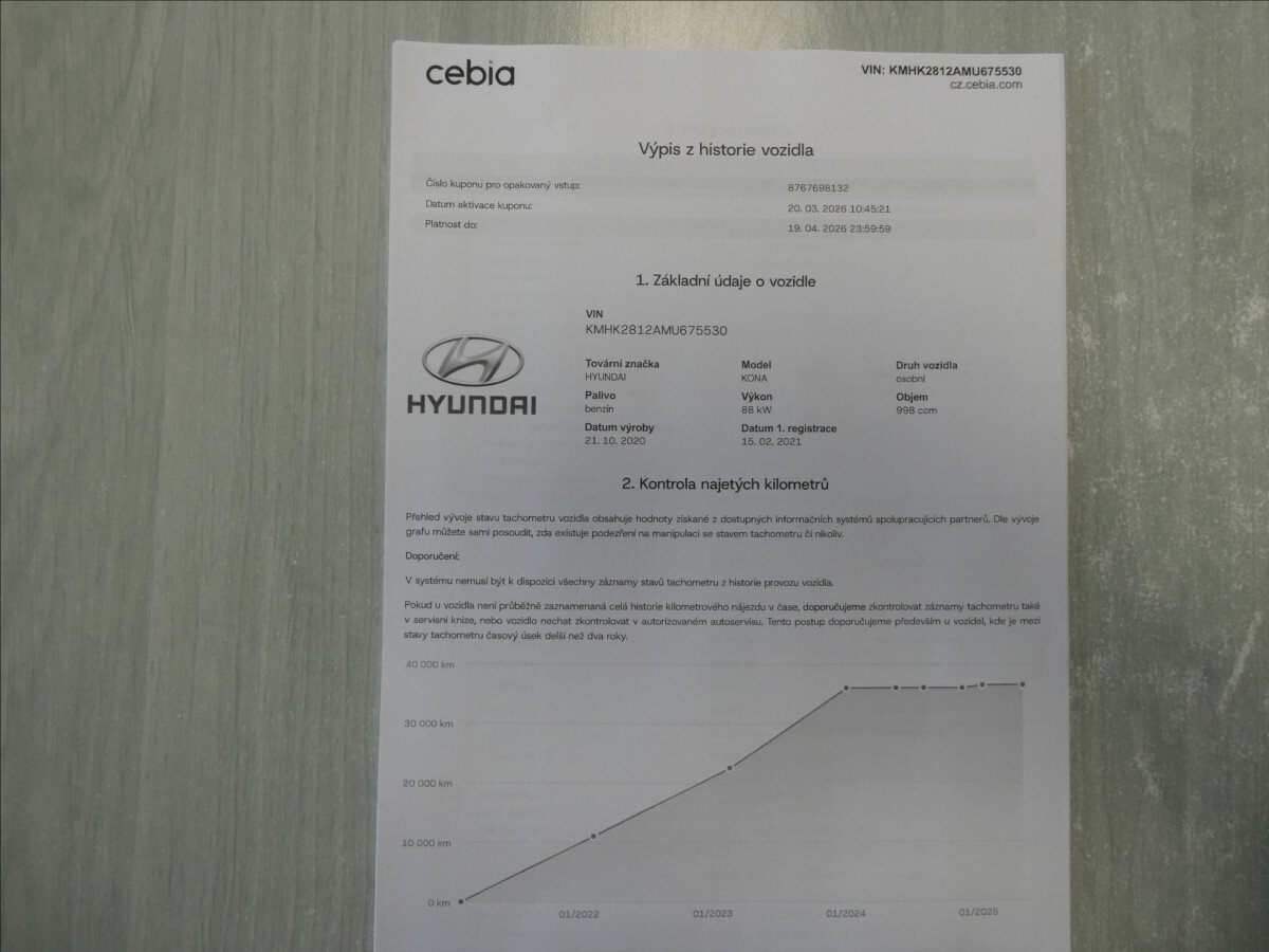 Hyundai Kona SUV / Terénní 998,0 88 kw