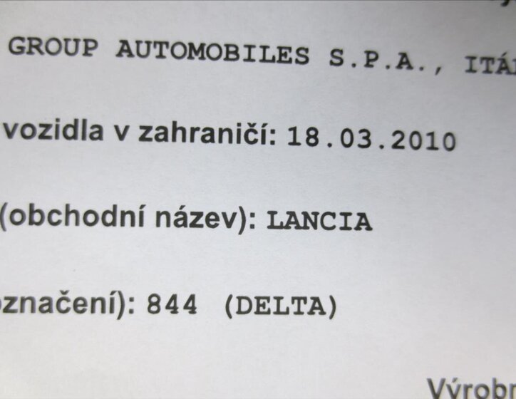 Lancia Delta Hatchback 1,4 l 88 kw