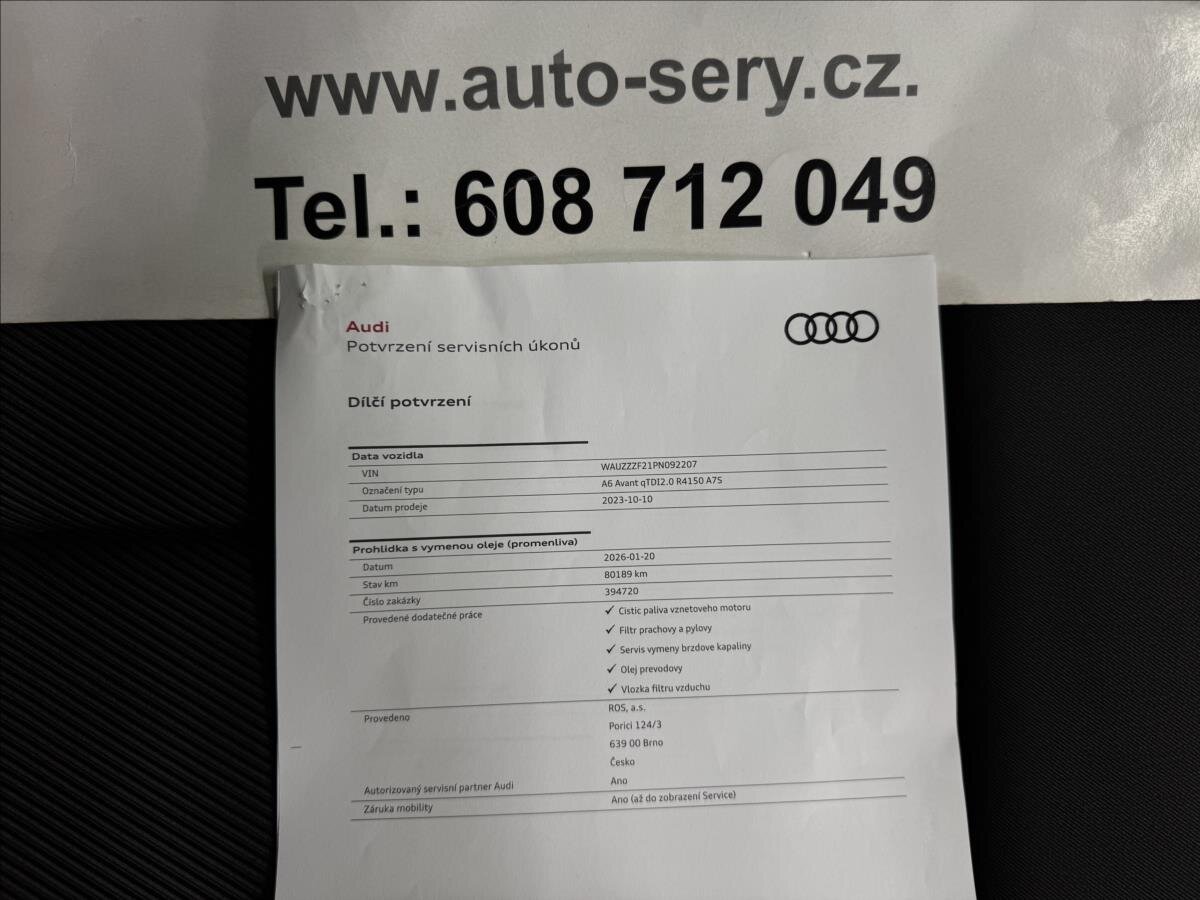 Audi A6 Kombi 2,0 l 150 kw