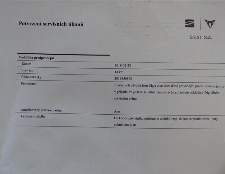 Cupra Ateca SUV / Terénní 2,0 l 221 kw
