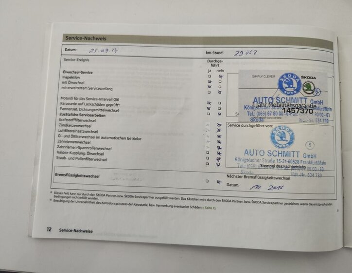 Škoda Superb Kombi 2,0 l 125 kw