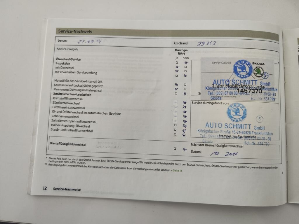 Škoda Superb Kombi 2,0 l 125 kw