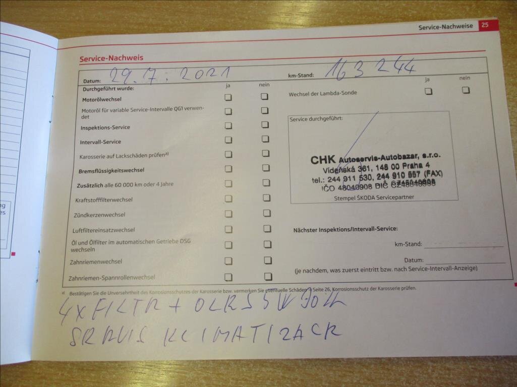 Škoda Superb Kombi 1,6 l 77 kw