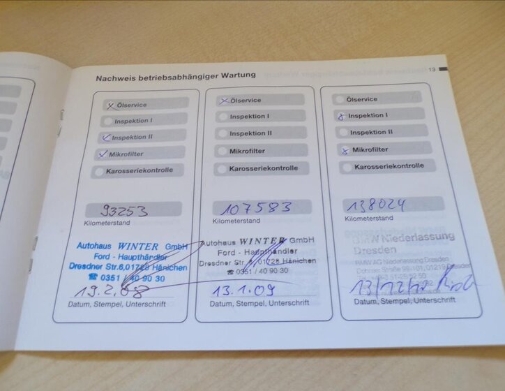 BMW Řada 5 Kombi 2,2 l 125 kw