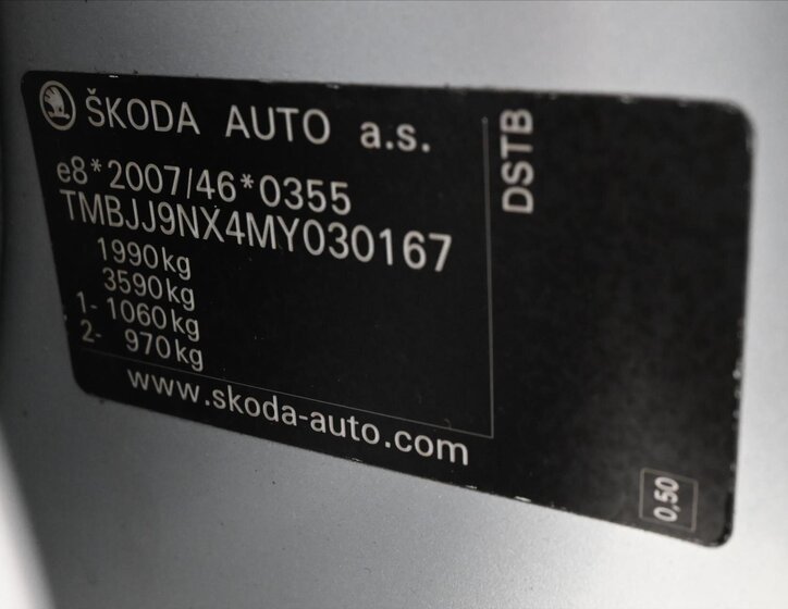 Škoda Octavia Kombi 2,0 l 110 kw