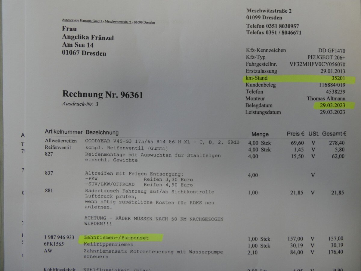 Peugeot 206 Hatchback 1,1 l 44 kw