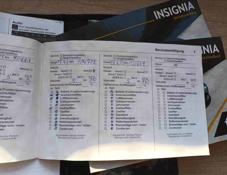 Opel Insignia Kombi 1,6 l 81 kw