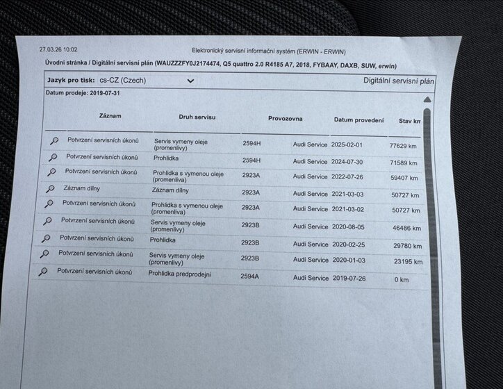 Audi Q5 SUV / Terénní 2,0 l 185 kw
