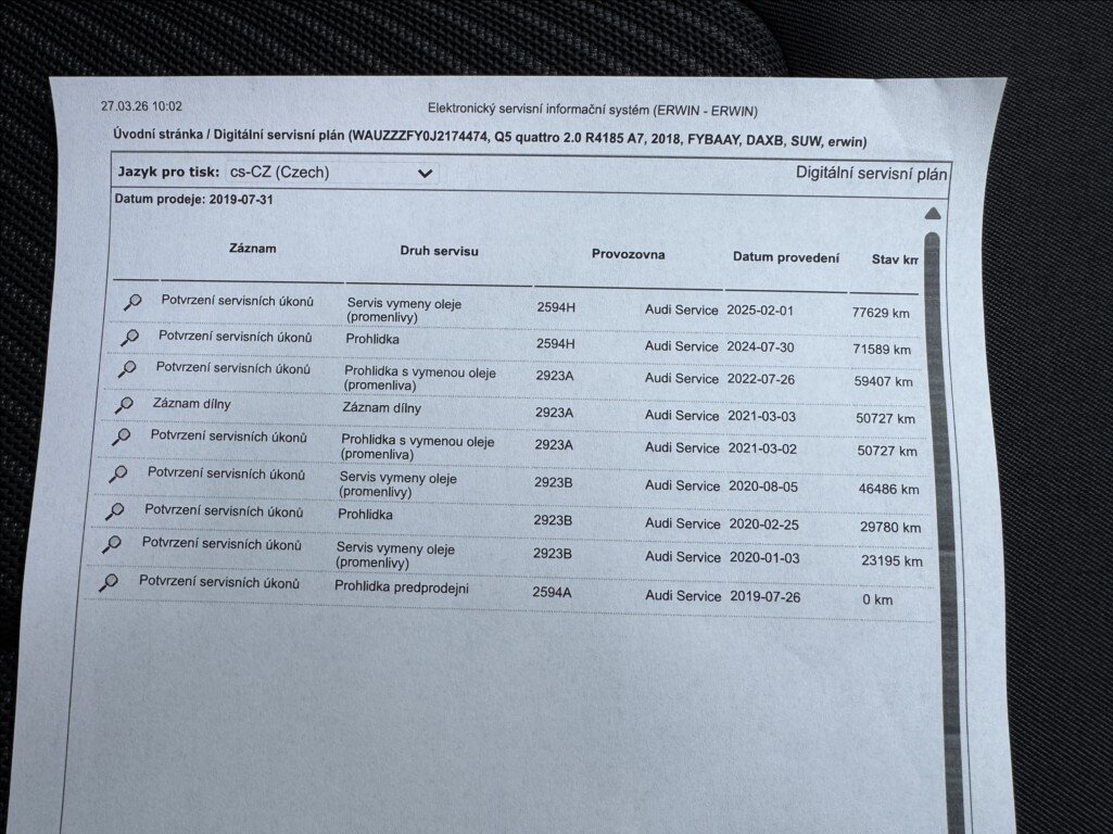 Audi Q5 SUV / Terénní 2,0 l 185 kw