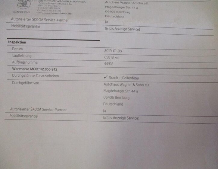 Škoda Yeti SUV 1,4 l 90 kw