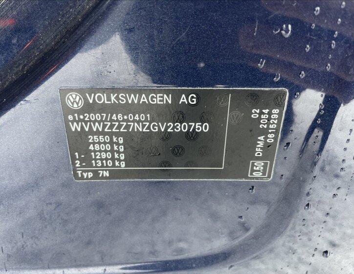 Volkswagen Sharan MPV 2,0 l 135 kw