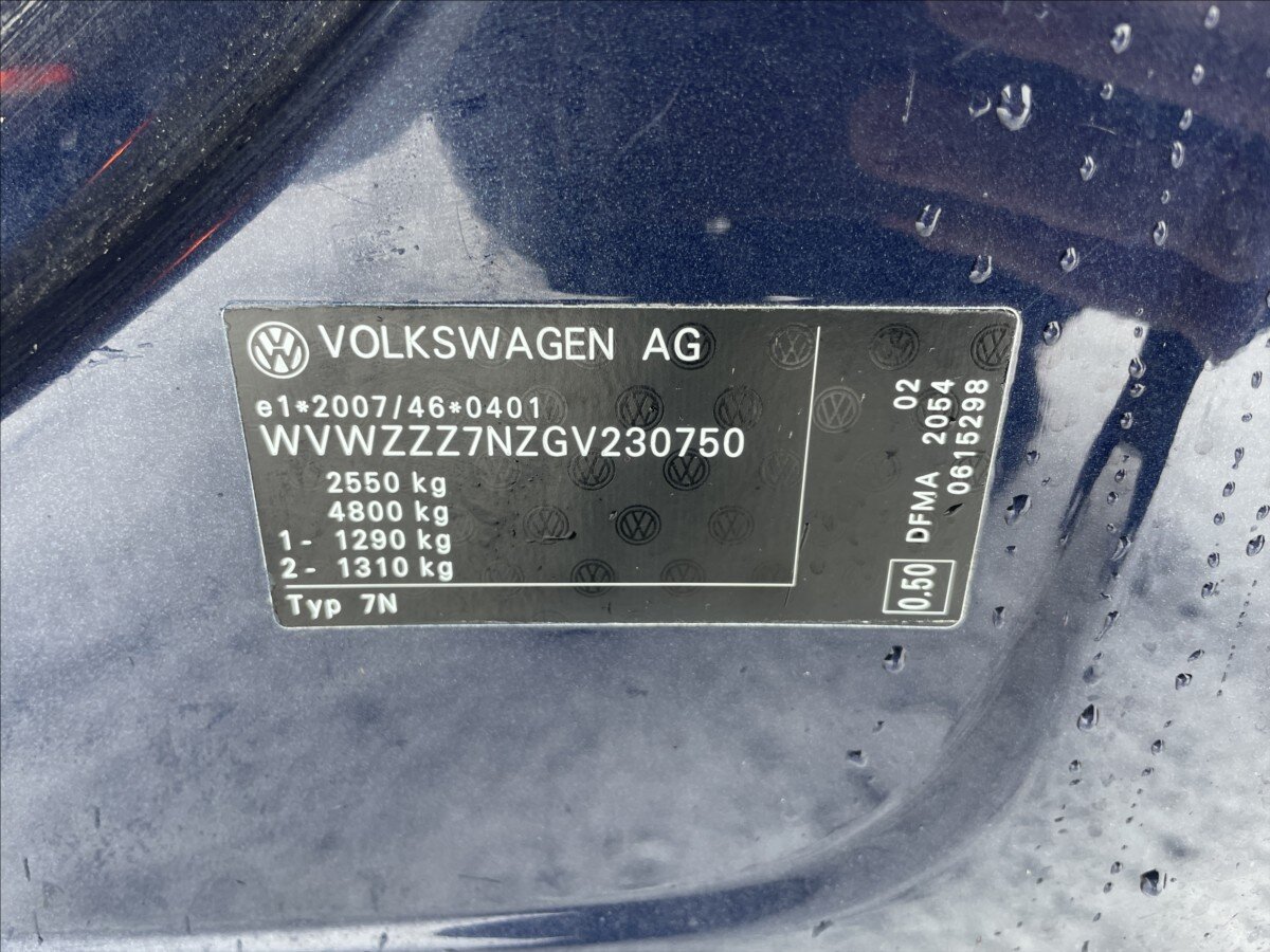 Volkswagen Sharan MPV 2,0 l 135 kw