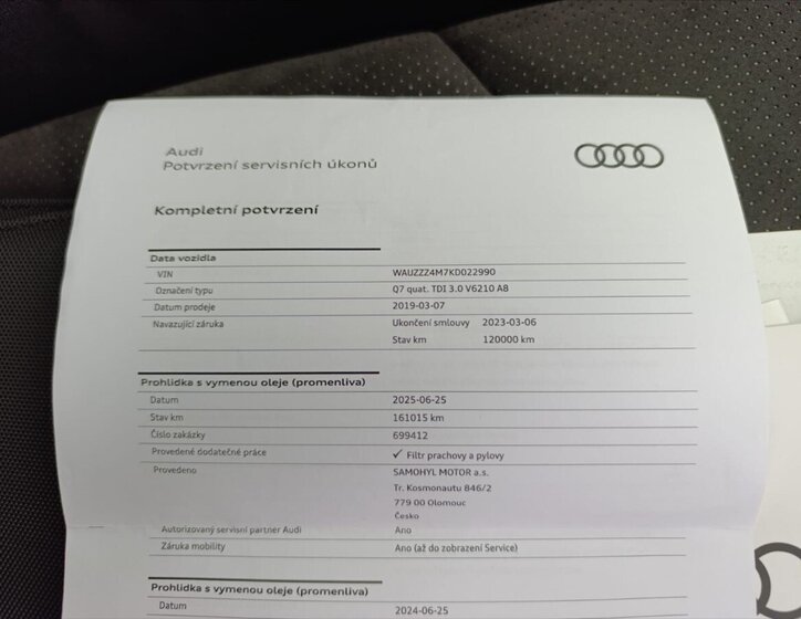 Audi Q7 SUV 3,0 l 210 kw