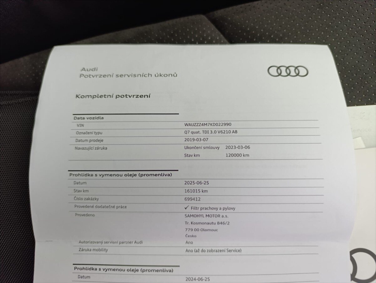 Audi Q7 SUV 3,0 l 210 kw