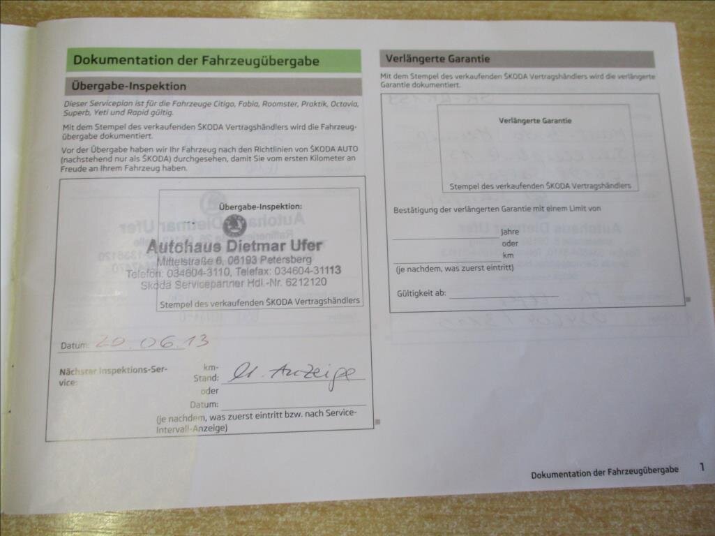 Škoda Fabia Hatchback 1,2 l 63 kw