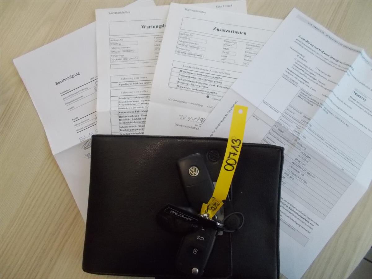 Volkswagen Touran MPV 2,0 l 103 kw