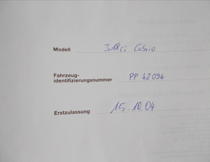 BMW Řada 3 Kabriolet 2,0 l 105 kw