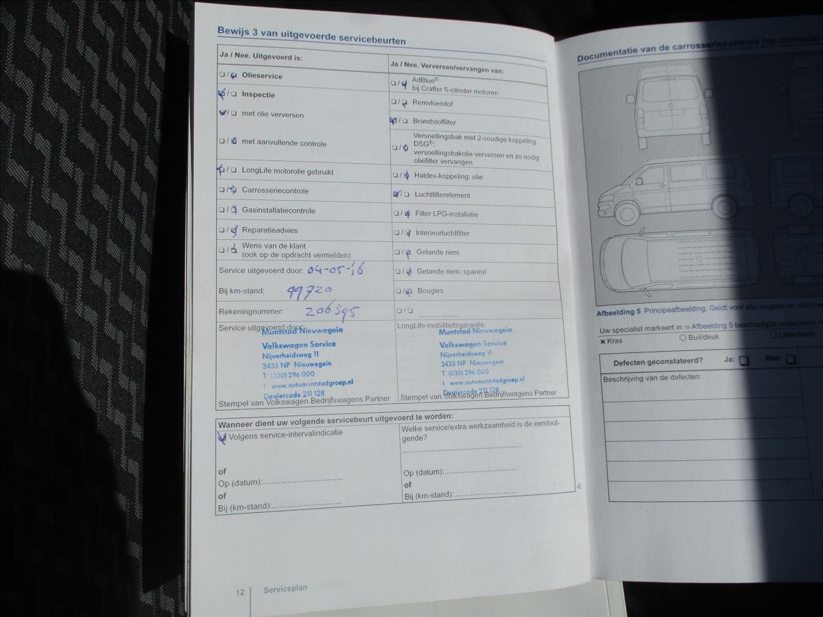 Volkswagen Transporter Kombi 2,0 l 84 kw