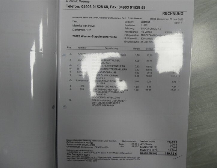 Škoda Citigo Hatchback 999,0 44 kw