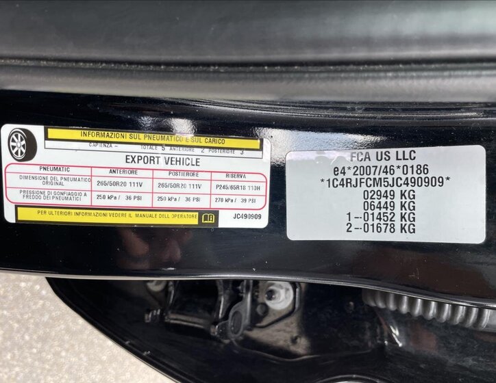 Jeep Grand Cherokee Ostatní 3,0 l 184 kw