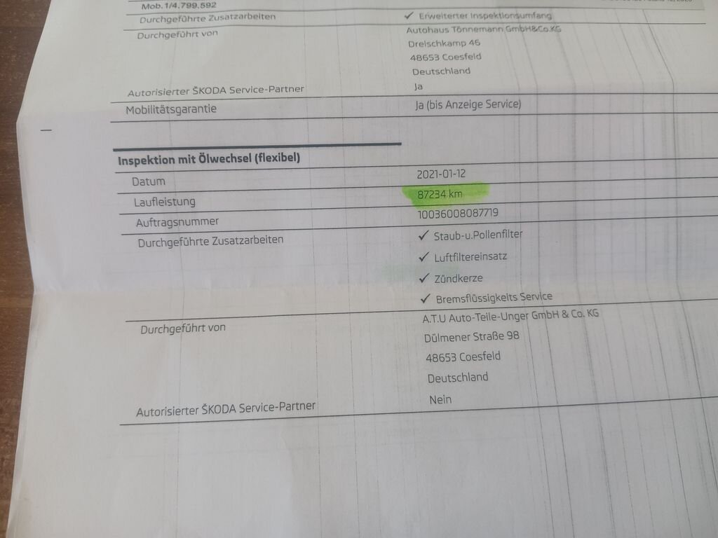 Škoda Rapid Hatchback 1,2 l 66 kw