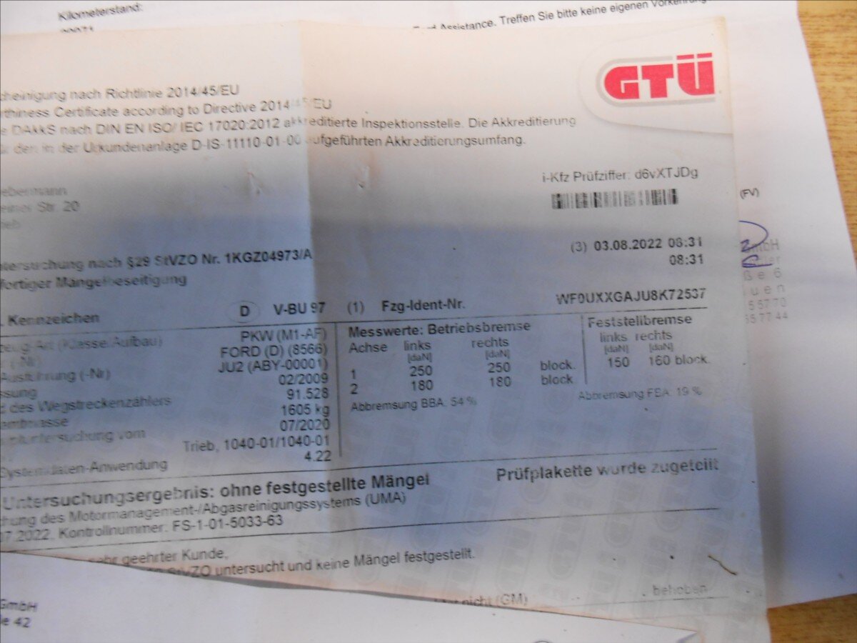 Ford Fusion Kombi 1,4 l 59 kw