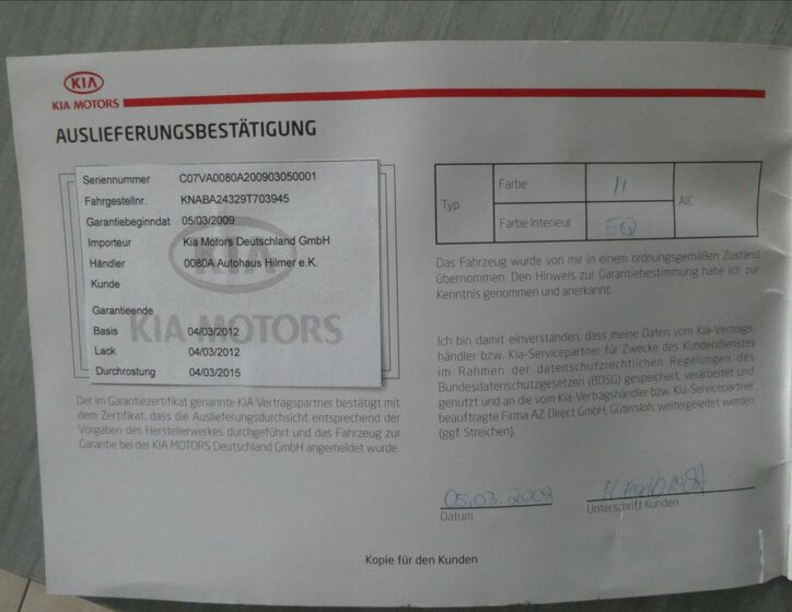 KIA Picanto Hatchback 1,1 l 48 kw