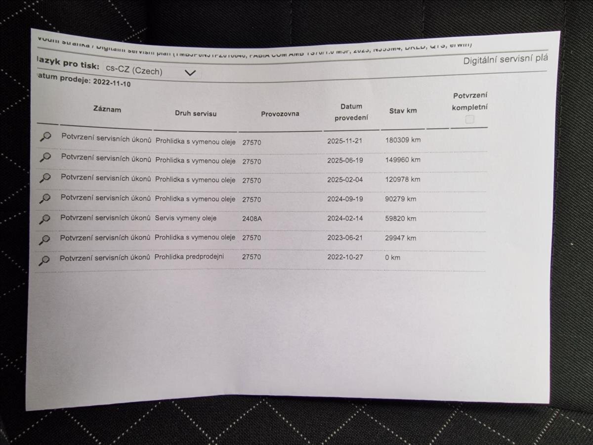 Škoda Fabia Kombi 999,0 70 kw