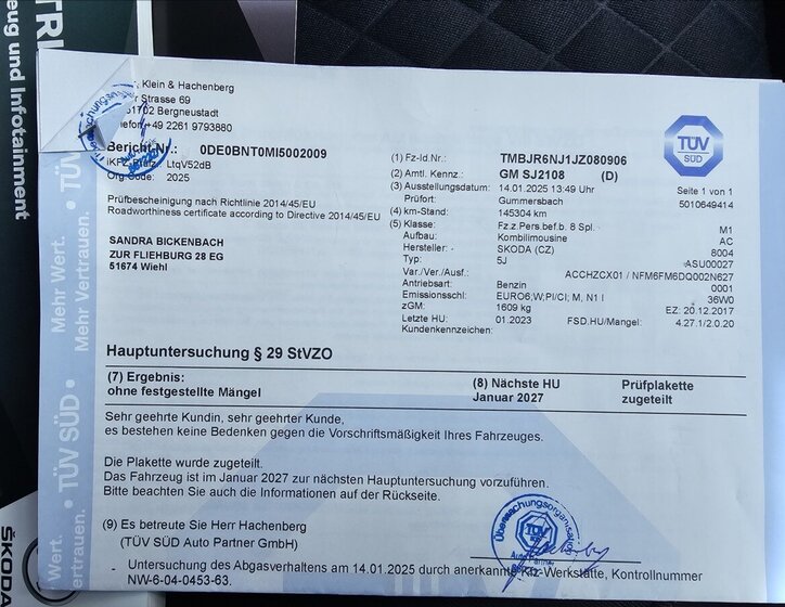 Škoda Fabia Kombi 999,0 81 kw