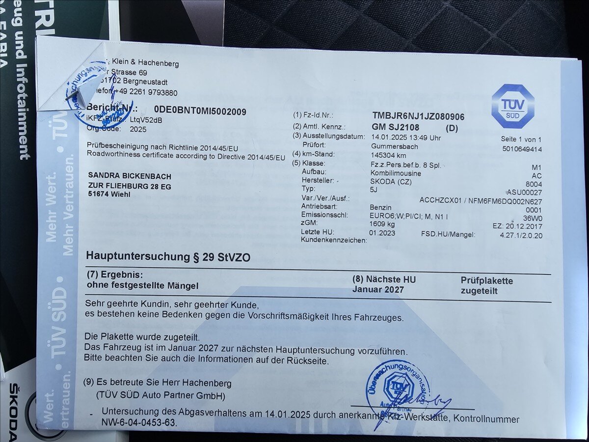 Škoda Fabia Kombi 999,0 81 kw