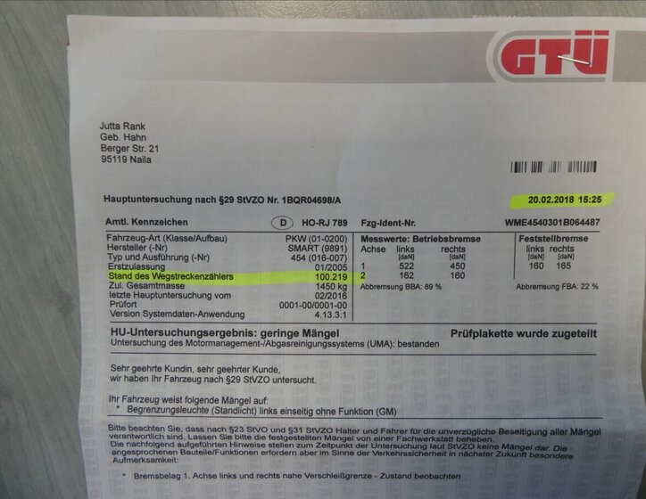 Smart Forfour Hatchback 1,1 l 55 kw