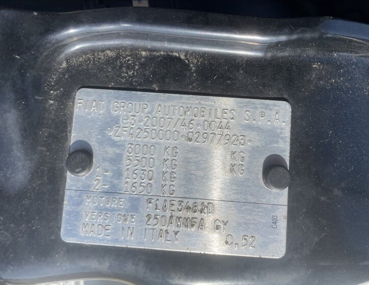 Fiat Ducato Ostatní 2,3 l 96 kw