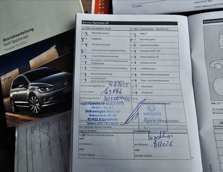 Volkswagen Golf Sportsvan Kombi 1,4 l 110 kw