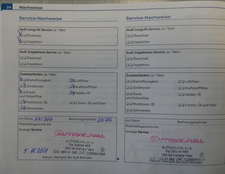 Audi A4 Sedan / Limuzína 2,0 l 105 kw