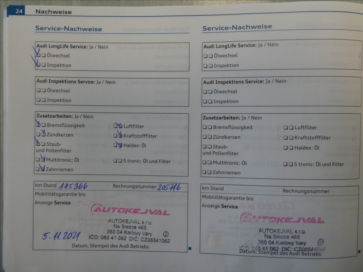 Audi A4 Sedan / Limuzína 2,0 l 105 kw