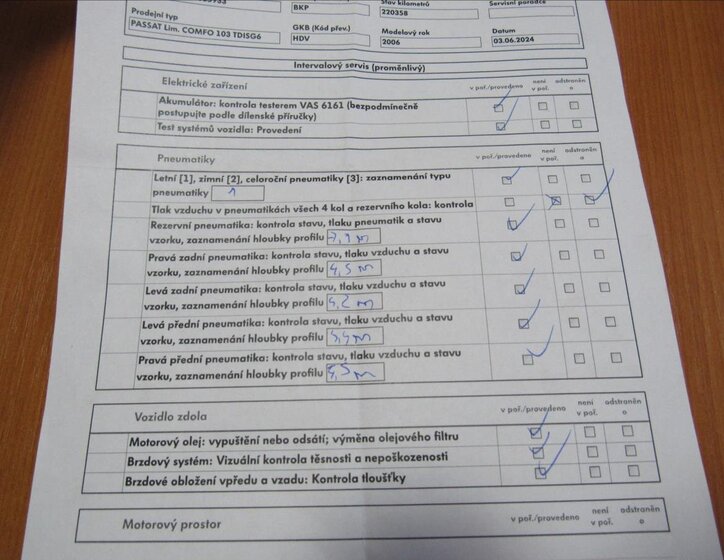 Volkswagen Passat Sedan 2,0 l 103 kw