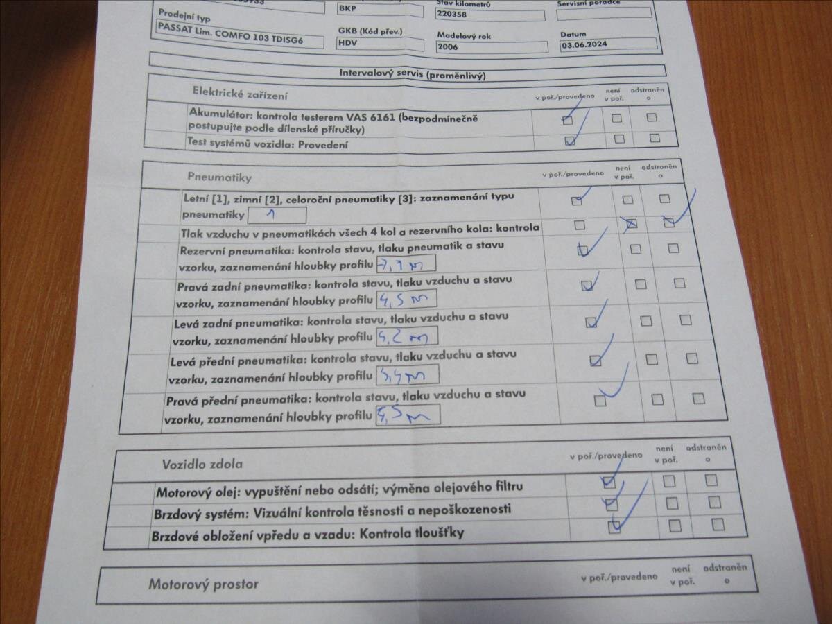 Volkswagen Passat Sedan 2,0 l 103 kw