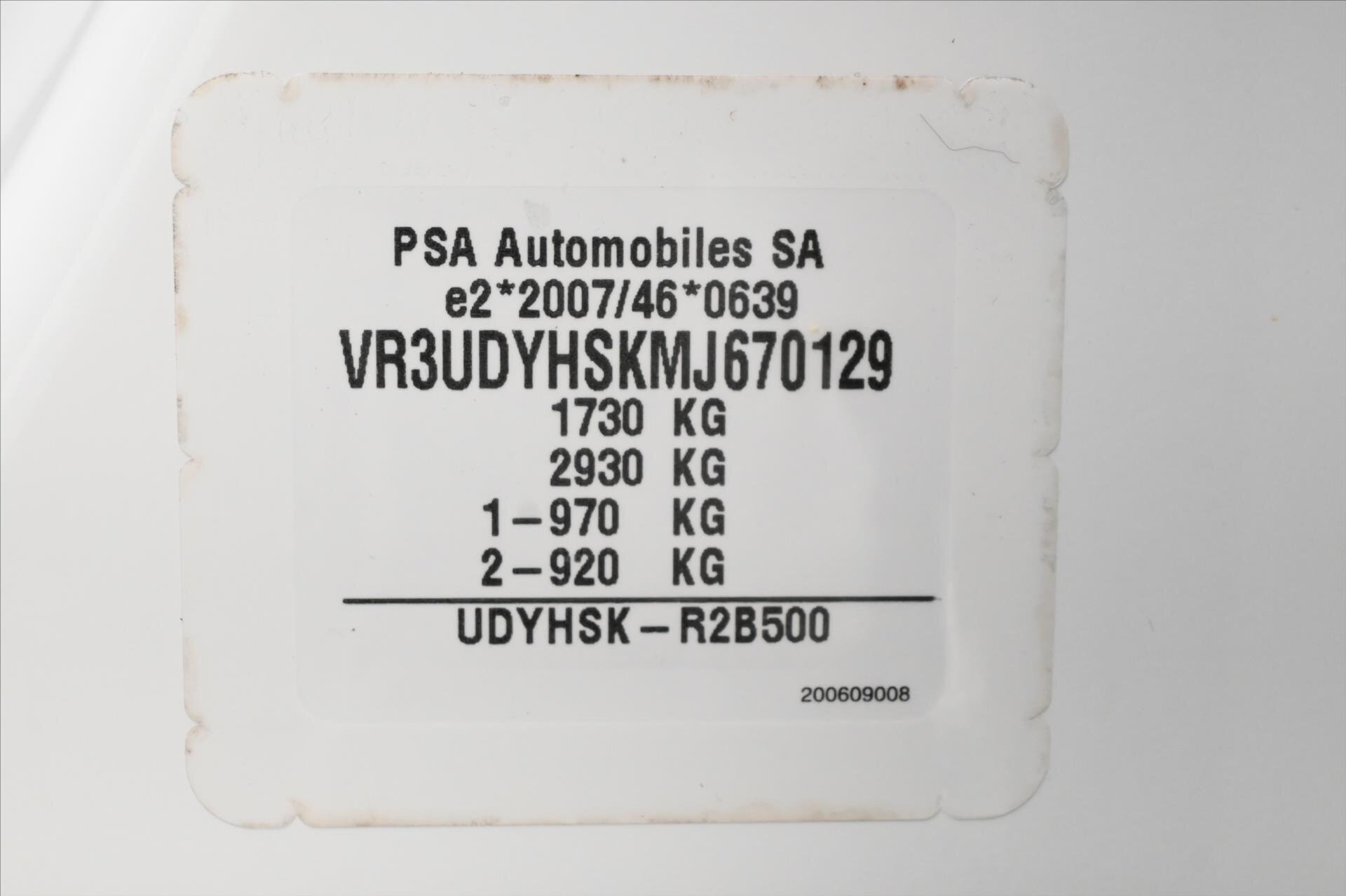 Peugeot 2008 SUV / Terénní 1,5 l 81 kw